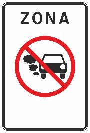 561 Mažos taros zona (Savivaldybs tarybos nustatyta miesto teritorija, kurios visuose keliuose už kelio ženklo ribojamas arba visiškai draudžiamas motorinių transporto priemonių, traktorių ir savaeigių mašinų, išskyrus netarias transporto priemones, eismas)