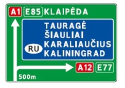 Išankstinė krypčių rodyklė