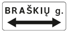 Gatvės pavadinimas