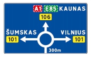Išankstinė krypčių rodyklė