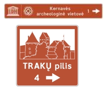 Krypties rodyklė į lankytiną vietą